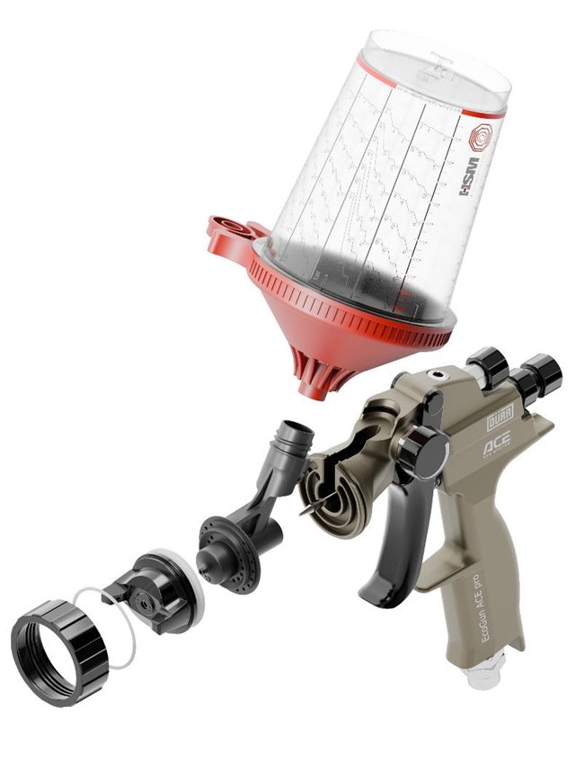 杜尔推出新一代低压喷枪 EcoGun ACE pro驱动一般工业喷涂效能升级 中国化工网,okmart.com