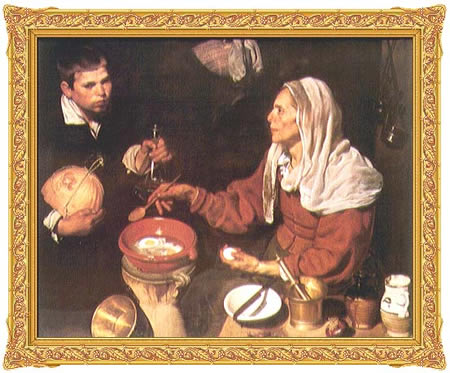 西班牙画家蒂埃哥·委拉士开兹出生