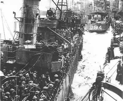 英法哈哈敦刻尔克大撤退结束