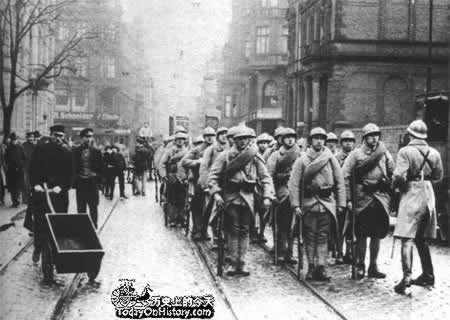 法国、比利时联军占领德国鲁尔地区（歷史上的今天。中国）