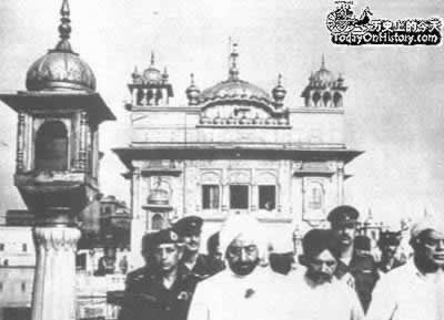 印度金庙事件发生