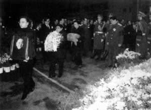 庆祝骨灰撒入大海