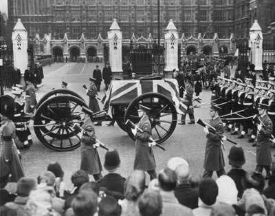 温斯顿·丘吉尔逝世（转自：历史上的今天。com）